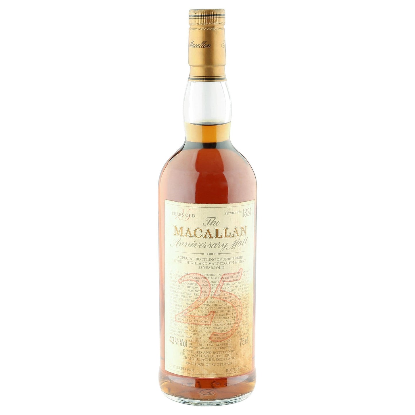 Macallan 25YO Anniversary 1964
