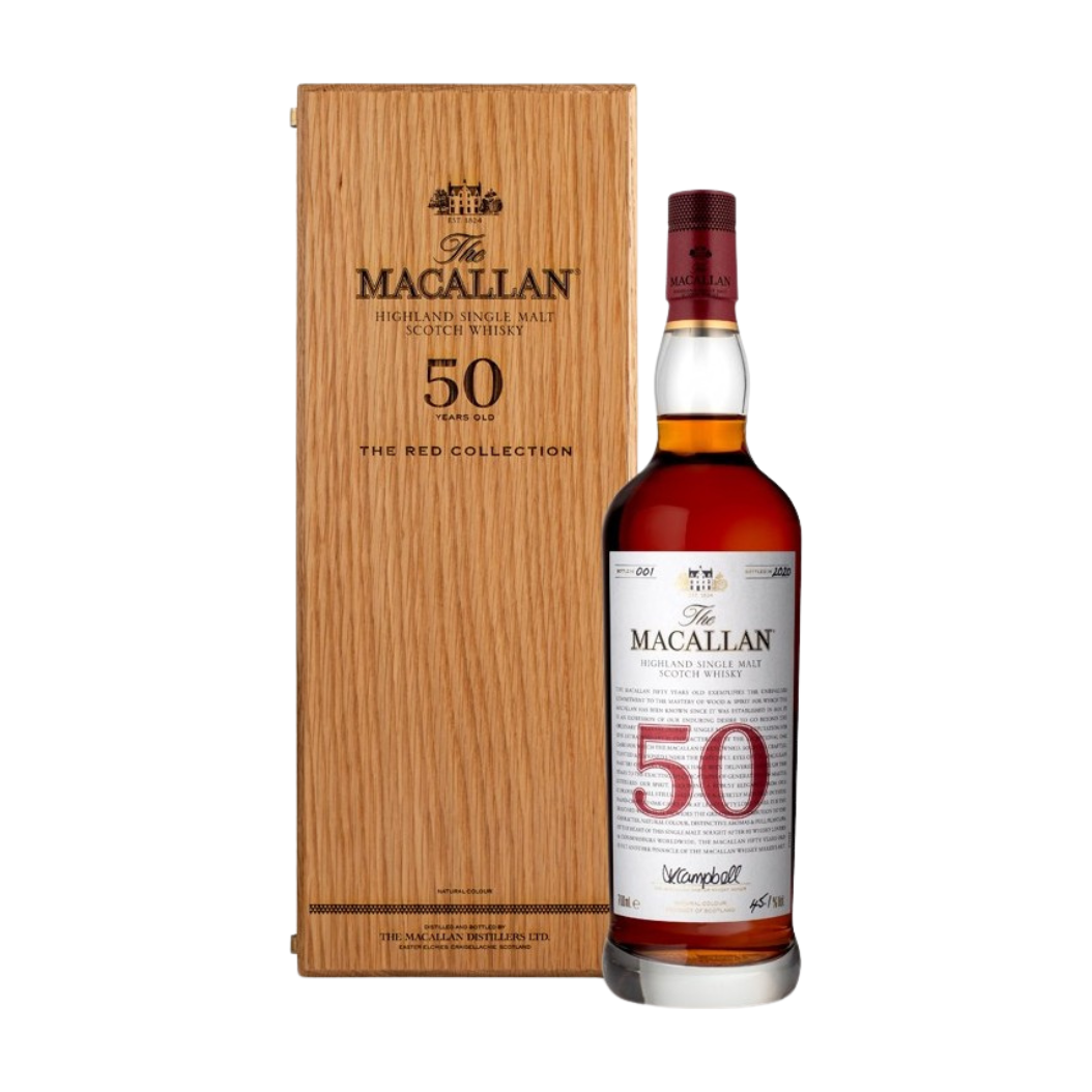 Macallan 50YO – The Red Collection