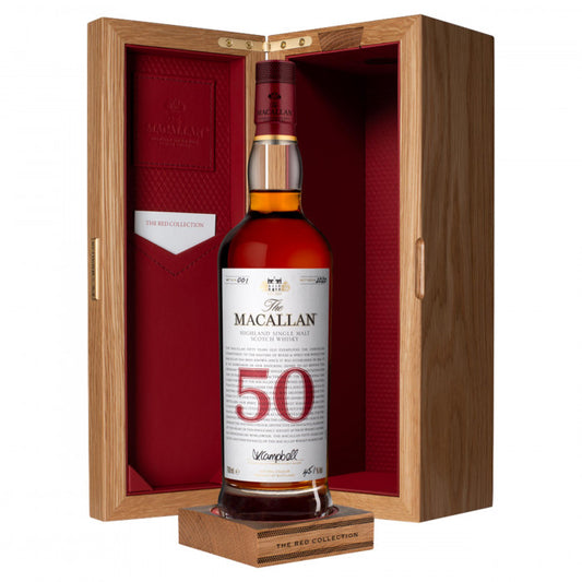 Macallan Red Collection 50 Años 0,7L 45,1° (una botella)