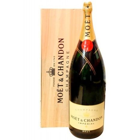 Moët & Chandon Impérial Brut Nabucodonosor 15L + Caja de Madera