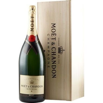 Moët & Chandon Impérial Brut Matusalem 6L + Caja de Madera