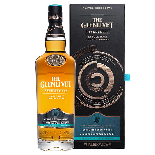 Glenlivet Caskmakers 40° 70 cl + GBX (3 botellas)