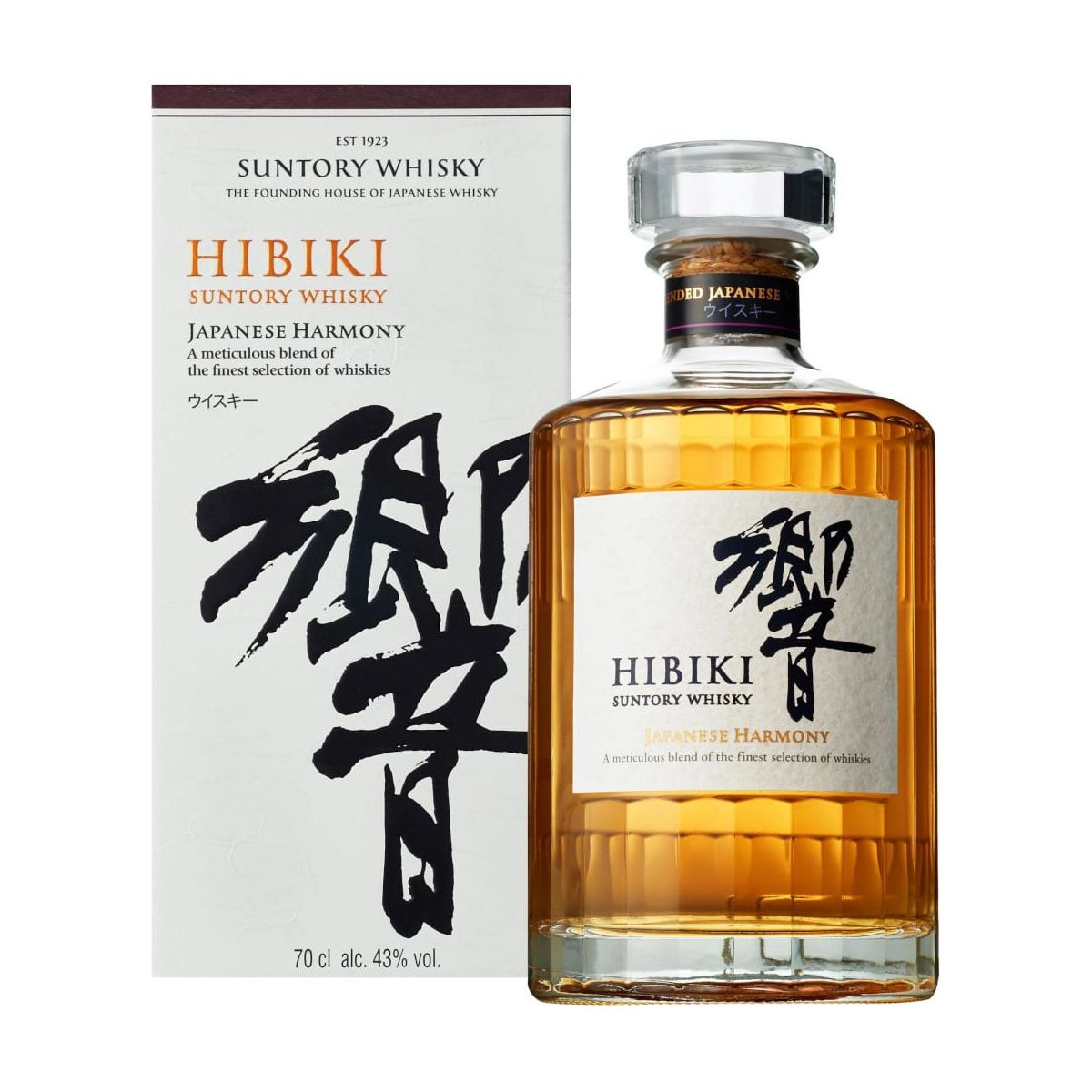Hibiki Harmony Special Travel Edition 43° 70 cl + GBX (6 botellas)