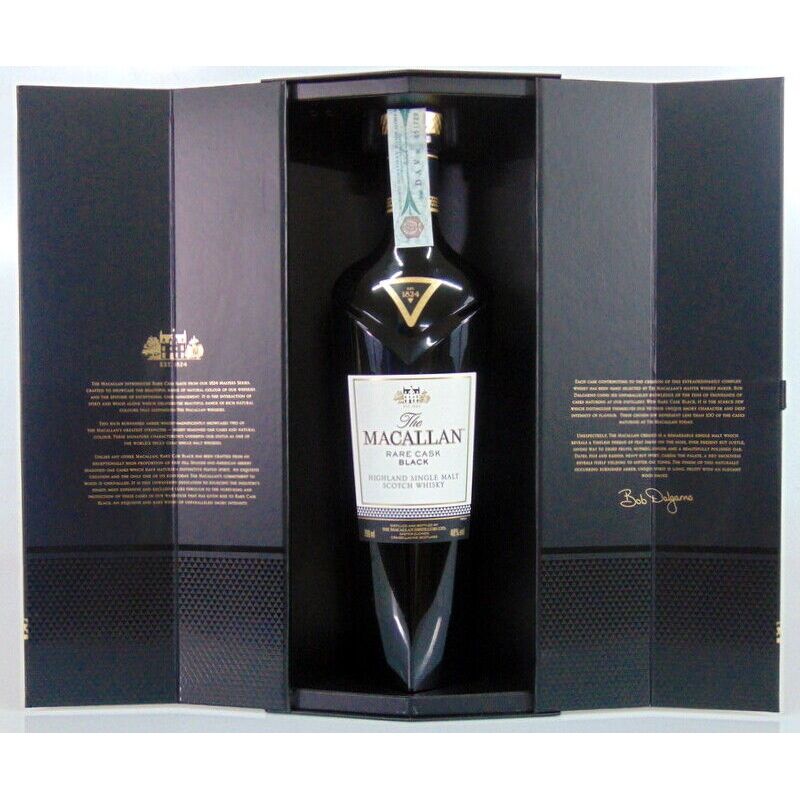 Macallan Rare Cask Black 48° 70 cl + Estuche (3 Botellas)