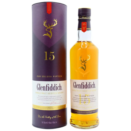 Glenfiddich 15Y solera 70 cl (6 botellas)