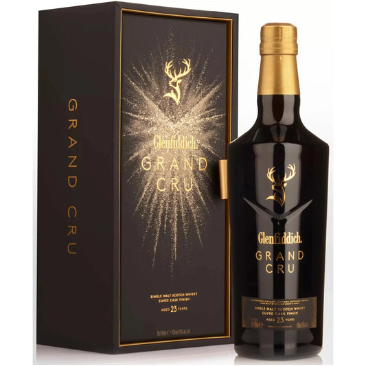 Glenfiddich 23 YO Grand Cru Whisky 43% 70cl + GBX (6 botellas)