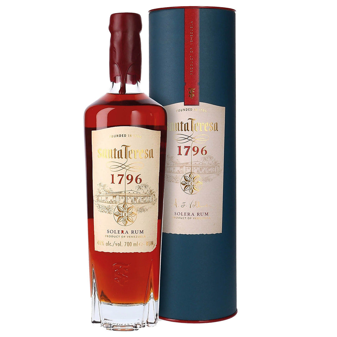 Santa Teresa 1796 Ron Antiguo de Solera 40° 70 cl + GBX (6 botellas)