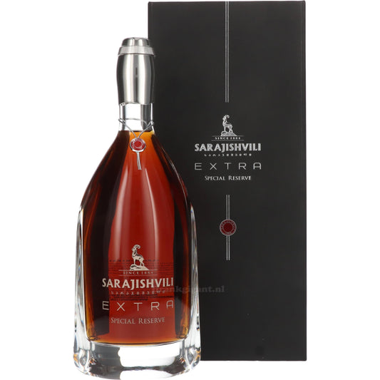 Sarajishvili Extra 40° 70 cl + GBX (4 botellas)