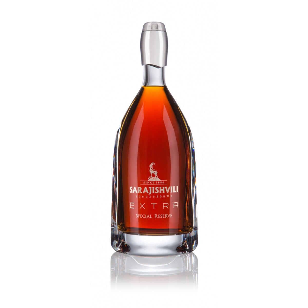 Sarajishvili Extra 40° 70 cl + GBX (4 bottles)