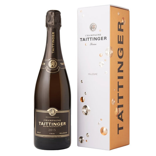 Taittinger Brut Millesime Champagne 12.5% 75cl + GBX (6 botellas)