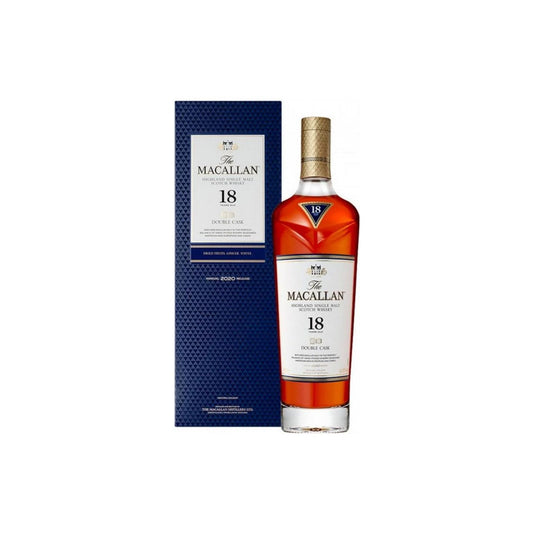 Macallan Double Cask 18 Years 43° 70 cl + Estuche (6 botellas)