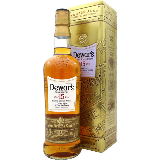 Dewar's 15 Years 40° 70 cl + GBX (6 botellas)