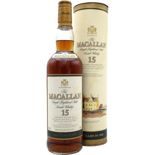 Macallan Sherry Oak 15YO 1985